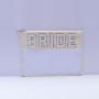 Keymay RTS NO MOQ Bride With Words Embroidered Makeup  Clear Toiletry Bag Cosmetic Bag Zipper Cosmetic Bags & Cases