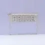 Keymay RTS NO MOQ Bride With Words Embroidered Makeup  Clear Toiletry Bag Cosmetic Bag Zipper Cosmetic Bags & Cases