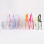 Keymay No MOQ 10 Colors Large Clear Tote Bag PVC Shoulder Handbag for Women Stadium Approved Bag Outdoor Transparent Beach Bag