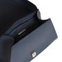 Manufacturer Latest Metal Top Handle Womens Handbags High Quality Faux Leather Fashion Unique Custom Logo Flap Ladies Hand Bags