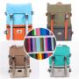 CHANGRONG Custom Lightweight Casual Sports color block Backpacks Bag unisex