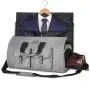BSCI Manufacturer Premium Waterproof Business Wedding Travel Men Suit Convertible Garment Luggage Duffel Bag with Shoe Pocket