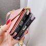 Factory custom leather crossbody phone case leather wallet card holder phone case
