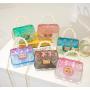 Wholesale Transparent Ladies Jelly Bag Popular Design Women's Handbag PVC Women's Shoulder Bag