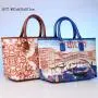 beach bag for girls fashion ladies handbag print female bag large high-capacity tote bag for women Guangzhou quality  factory