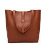 New Designer Luxury Classic Manufacturer Business Women's Tote Bags Custom Reusable Vegan PU Leather Fashion Shopping Bag