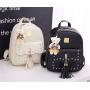 Customized Logo sac a main  Lock Mini Purses Crossbody 3 Set Bags School Bags Backpack For Women