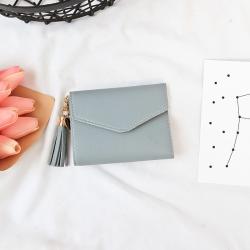 Cute Small Purse PU Leather Short Women Wallet for Wholesale