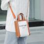 2024 New Women's Handbag Korean Fashion Retro Print Sling Shoulder Crossbody Bag Trend Phone Bags for Women