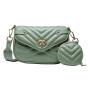2024 new fashion sense small dots decorated women's shoulder bag high-quality simple crossbody bag