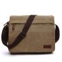 MGB032 New Trend Multi-colors Men's Mobile Phone Bag Canvas Messenger Bag Large Capacity Business Single Shoulder Handbag