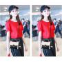 ZR699 Women's Bags New Fashion PU Leather Girl Lovely Small Square Bag Simple Zipper Shoulder Crossbody Phone Bag Female Party