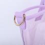 Handbags Women Clear Transparency Tote Bag Custom Logo Portable Waterproof Shopping Transparent Clear Shoulder Bag