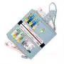 2024 New Style Stone Pattern Long Wallet Retro Folding Multi-Card Holder Zipper Coin Purse Wallet For Women