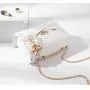 Stylish Versatile Golden Chain Strap Ladies Designer Purse Bowknot-decoration Cross Body Messenger Bags For Women