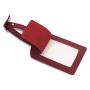 Custom Personalized Name Tags Strap Pu Leather Luggage Tag Printed Wedding Favor Logo Travel Tag luggage identifiers suitcases