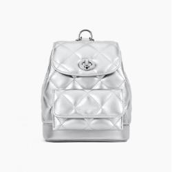High Quality Women Backpack Luxury Bag Custom Bag With Logo PU Leather Quilted Backpack