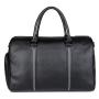 2022 Custom Logo Genuine Leather Luxury Men Handbag Waterproof Fashion Travel Duffel Bags with Shoe Compartment