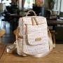 Large Capacity Soft Leather Style Retro Backpack 2023 New Trend Korean Version Fashionable And Minimalist Backpack Travel Bag