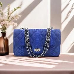 Sac A Main Femme Classic Luxury Women Real Snake Skin Leather Quilted Crossbody Flap Chain Shoulder Bags Handbags For Women