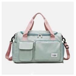 Outdoor sports travel bag  wet and dry separation gym bags large capacity yoga duffel bag female for women