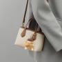 2022 Fashion Versatile Leather Female Handbags, Niche Retro Fashion Bucket Single Shoulder Pure Bag Ladies Bags Wholesale