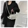 New style acrylic pearl handbag bag shell ladies evening bag chains crossbody bag handbag for women