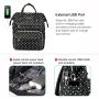 Lovevook 2024 Polka Dots Student School Backpack Luxury Computer Work Bags Large 15.6 inch Cute Laptop Backpack for Women Girls
