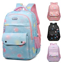 Gelory Wholesale Fashion Children Girls Waterproof Backpack High Quality Oxford School Bags For Kids