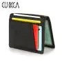 CUIKCA Fashion Lychee Pattern PU Leather Driver's License Holder Business ID Credit Card Holder Simple Wallet Purse Money Clips