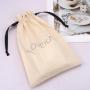 Free Sample Reusable Custom Logo Printed Cotton Bag For Packaging Food Natural Organic Drawstring Gift Cotton Muslin Pouch
