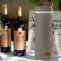 2021 New Wine Bag Promotion Portable Wine Cooler Single Wine Cooler Bag Insulated Bag for Delivery Single Bottle Travel Polybag