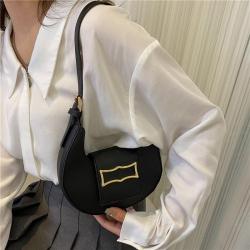 ZR492 Woman Bags Fashion Girl Solid Color Magnetic Button Messenger Bag PU Leather Single Shoulder Ladies phone Crossbody Bag
