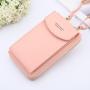 Fashion Women's Wallet Zipper & Hasp Small Change Coin Purse Female Pu Leather Shoulder Bag For Phone Card Wallet Big Capacity