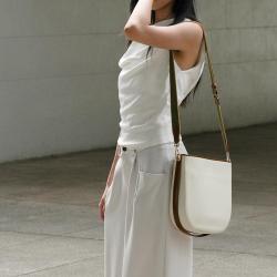 Fashion Buckle Ladies PU Leather Cross Body Bags Custom Logo Women Shoulder Bag For Ladies