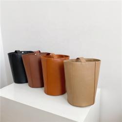 New design shoulder bag fashion hand bags ladies Cylindrical in large capacity handbags for women luxury bucket bag