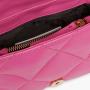2024 Trendy Should bags Wholesale Fashion Hot Pink Women Lager Unique Metal Chain Diamond Clutch bag handbags
