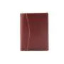 Customized Small Wallet with Pocket OEM Portable Genuine Leather Card Holder Wallet