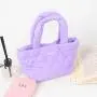 CHANGRONG Custom New Fashion Nylon Puffer Handbag Women Puffy Tote Bag
