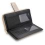 Long Clutch Zipper Lady Purses with Multi Coins Slots Leather Woman Bag Wallet