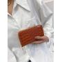 2024 New Fashion Crocodile Pattern Women's Long Wallet