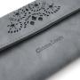 2024 Wholesale Hollow Out PU Money Bag Purse For Women Ladies Long Wallet