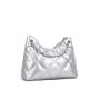 Custom Good Quality Faux Leather Handbags Diamond Embroidered Thread Fashion Women Shoulder Bags