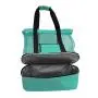 OEM Wholesale Waterproof Mesh Tote Fashion Simplicity Casual Insulated Cooler Food Bag for Beach Camping Picnic