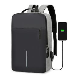 ZR793 Laptop Bag Backpack Oxford Waterproof Fabric USB Charge 16 inches Large High Quality Zipper Backpack Business Schoolbag