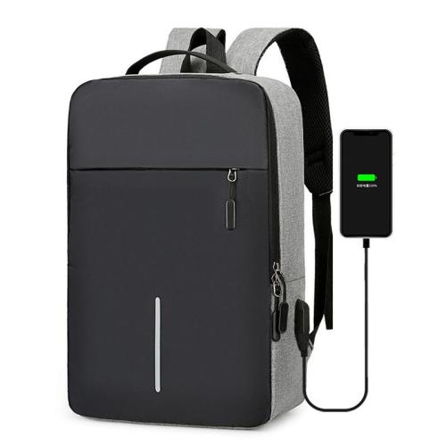 ZR793 Laptop Bag Backpack Oxford Waterproof Fabric USB Charge 16 inches Large High Quality Zipper Backpack Business Schoolbag