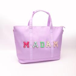 Factory Wholesale Custom Private Label Zipper Waterproof  Fashion Cute Luxury Cooler Designer Tote Bag