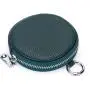 Factory wholesale price The first layer of cowhide coin purse  small round bag simple earphone storage bag bank card coin bag
