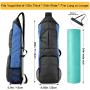 Yoga Mat Holder Carrier Yoga Backpack With  Water Bottle Holders Full Zip Yoga Mat Carrying Bag for Women Men Gym Sport Travel
