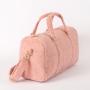 2022 Trending Products Stock Winter Portable Large Capacity Handbag Folding Travel Bag Organizer Teddy Sherpa Duffle Bag